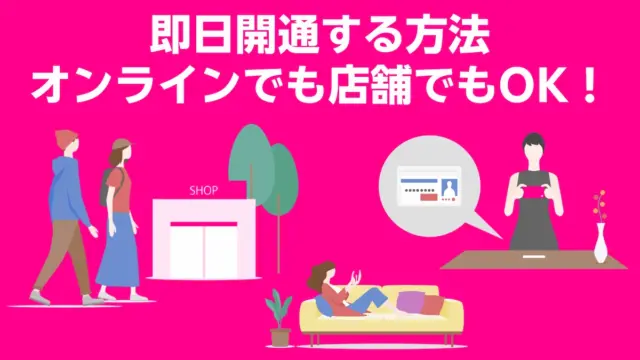 楽天モバイルの即日開通ガイド