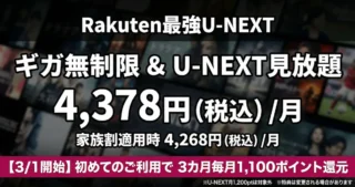 Rakuten最強U-NEXTのデメリットは？向く人・損する人を最新整理【2026年3月】