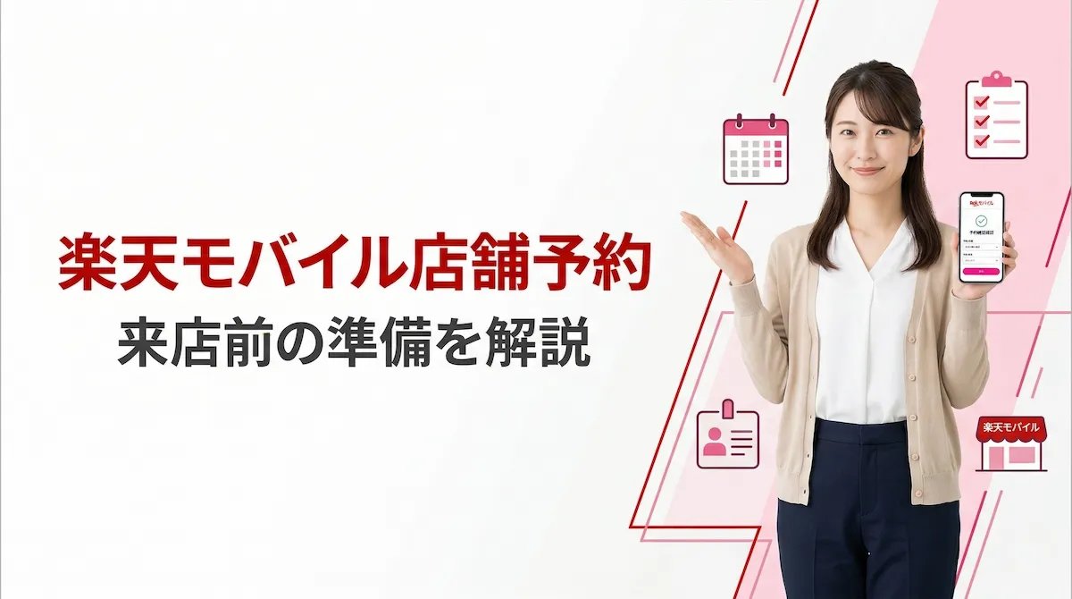 楽天モバイル店舗予約のやり方|来店前に従業員紹介を使う手順と注意点
