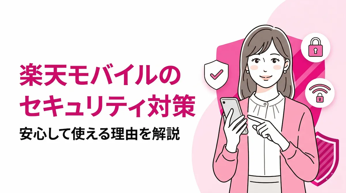 楽天モバイルでできるセキュリティ対策まとめ｜最強保護の特徴と申し込み前の確認ポイント