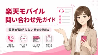 楽天モバイルのコミュニケーションセンターとは？電話が繋がらない時の対処法